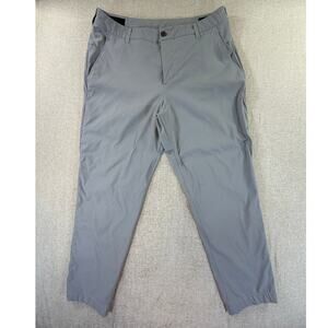 Lululemon Mens 36 Gray ABC Stretch Performance Pants Casual Travel Golf Trousers